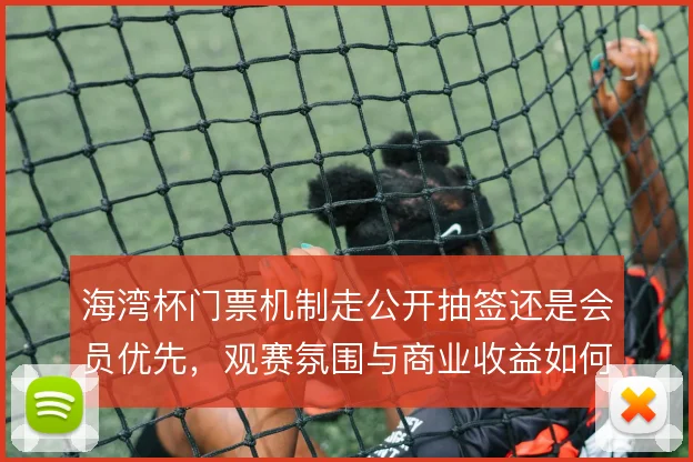 海湾杯门票机制走公开抽签还是会员优先，观赛氛围与商业收益如何取舍